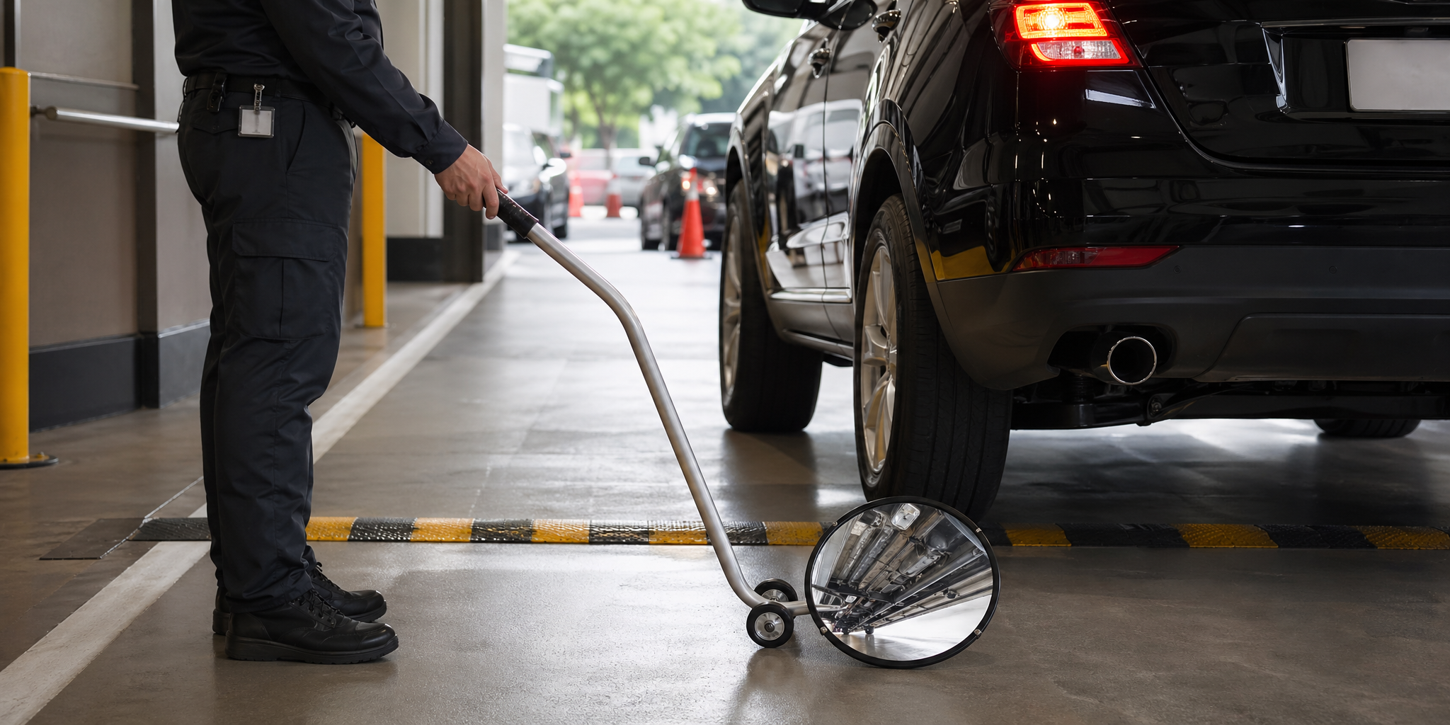 Espejos portátiles de inspección de vehículos
